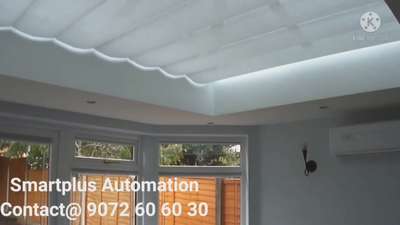 Remote controlled skylight blinds Roman blind.
#remote curtain