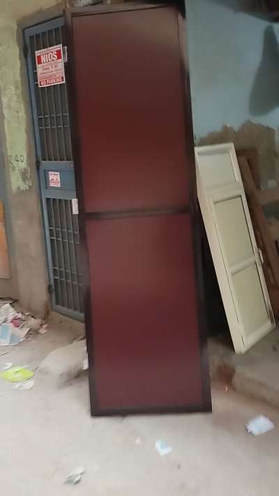 aluminium bathroom door 30 x72 price is 3600. with SS handle SS Kabza fitting