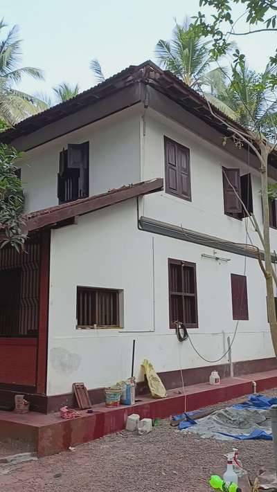 180 വർഷം പഴക്കമുള്ള വീടിന്റെ ഓട് മാറ്റിവെച്ചപ്പോൾ  #RoofingIdeas