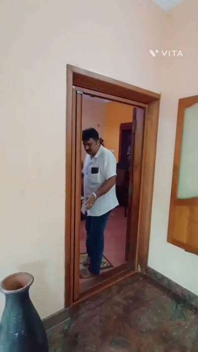 stainless steel pleated mosquito net with wooden colour available in Thrissur and near Ernakulam if you need please contact