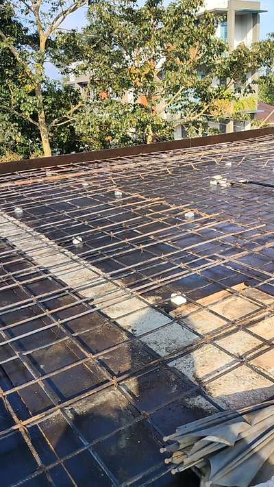 Frist floor main slab concrete at wayanad site 
.
.
.
.
 #Wayanad  #KeralaStyleHouse  #keralaplanners  #kerala_architecture  #HouseConstruction