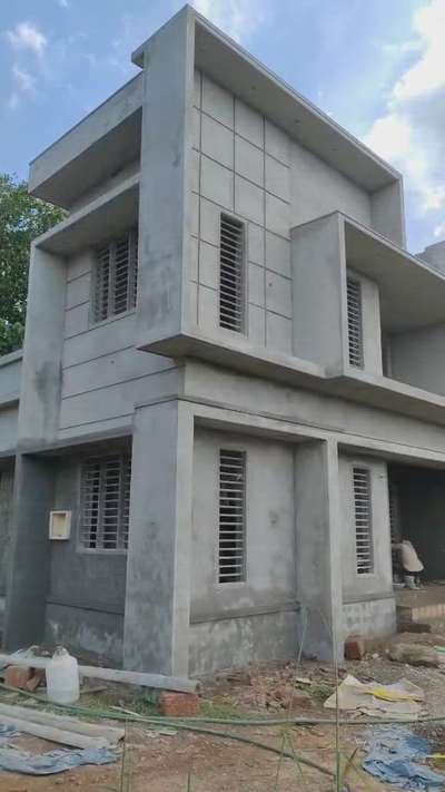 Alano Homes, Plastering works and finishing works,Kundamkuzhy site