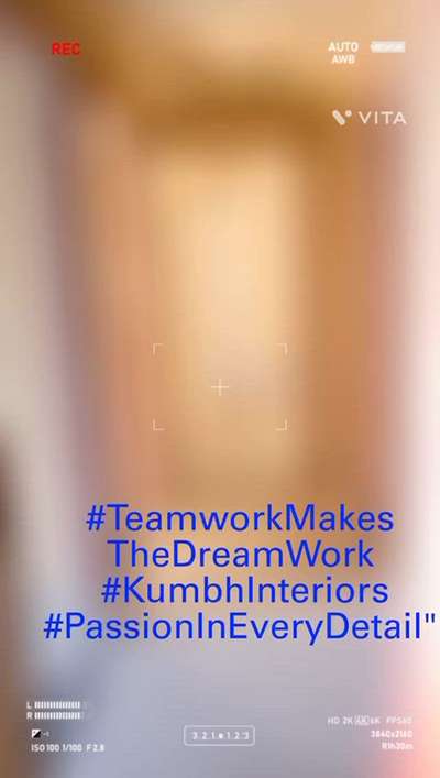 "Great designs are built on great teamwork. Together, we turn ideas into reality! 💪✨ #TeamworkMakesTheDreamWork #KumbhInteriors #PassionInEveryDetail"
#InteriorDesigner #trunkeyproject #apartmentinterior #4BHKHouse 
#designconsultancy