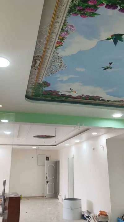 celling wallpaper  #cellingwallpaper  #customized_wallpaper  #WallPainting  #InteriorDesigner