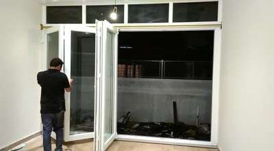 three trak sliding doors in upvc ..