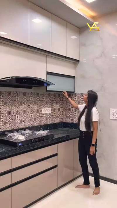 Acrylic Modular Kitchen