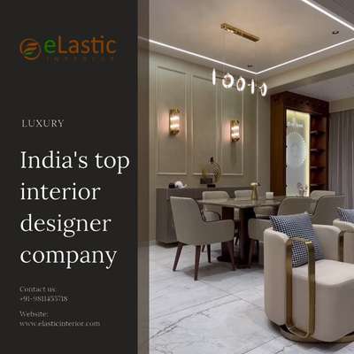 Luxury top interior designer and construction company, for residential and commercial spaces.

#elasticinterior #interiordesign #interiordesigner #homedecor #interiordesign #homerenovation #livingroomdesign #lifestyle #kitchendesign #delhi

http://www.elasticinterior.com/interior-designer/delhi.html