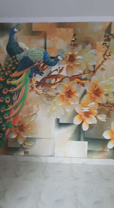 #customized_wall  #customized_wallpaper  #HomeDecor  #InteriorDesigner