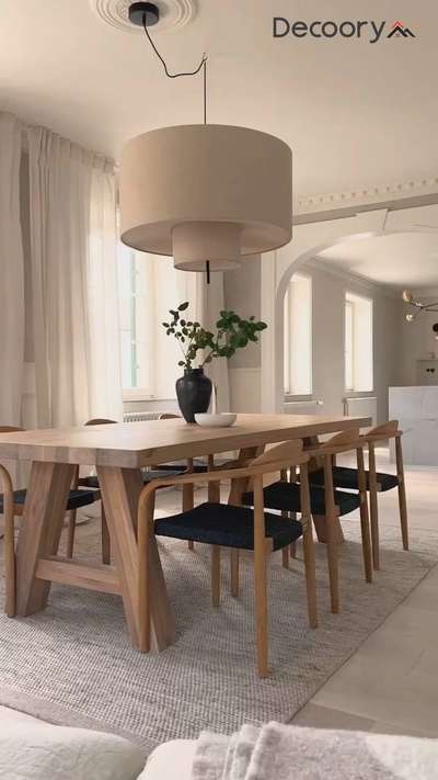 Crafted to Impress | Wooden Dining Table Perfection 🍽️🌿
.
.
#woodenfurniture #diningtabledesign #interiordetails #woodwork #homedecorideas #handcraftedfurniture #diningroomdecor #furnituredesign #woodenvibes #interiorinspo #decoory #decooryinteriors