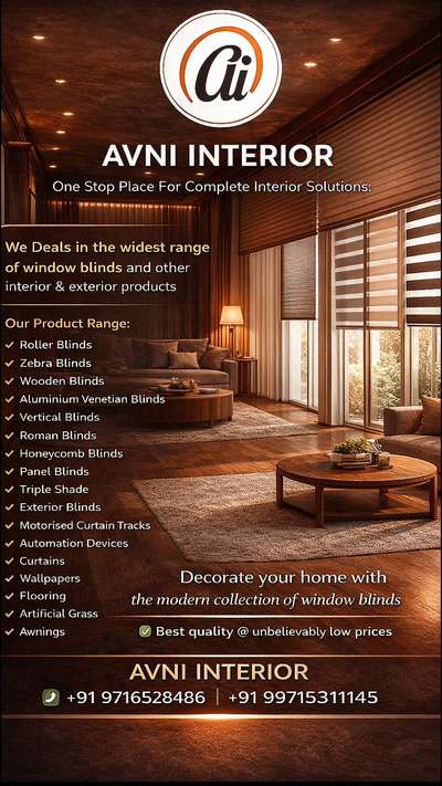 blinds that wow 😍
#avninterior #premiumblinds #homestyling #windowlove