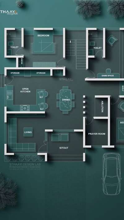 The Ultimate Feel-Good Home Design!
Home isn’t just a place, it’s a vibe and this one’s got all the right feels!
From cozy corners to calm spaces, this thoughtfully designed plan brings together function, flow, and warmth.
Perfect balance of privacy, play, prayer, and productivity — all under one roof.

Follow @sthaayi_design_lab for more soulful, aesthetic, and functional home designs!

#DreamHomeDesign #ModernIndianHomes #HomeVibesOnly #InteriorGoals #FloorPlanLove #ArchitecturalDesign #HouseDesignInspo #SustainableLiving #OpenConceptLiving #WorkFromHomeSpace #GameRoomGoals #DesignMatters #HomeWithHeart