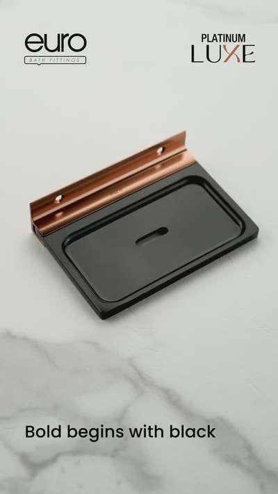 Euro Bathware Platinum Luxe Series | Black & Rose Gold Bathroom Accessories ✨
Matte Black finish with elegant Rose Gold detailing.
A perfect luxury combination for modern bathrooms.
✔ Premium quality finish
✔ Rust resistant material
✔ Minimal & classy design
✔ Ideal for premium homes & NRI projects
Small details make a big difference.
Interested in full combo set?
DM for price & availability.
#BathroomDesign #LuxuryBathroom #BlackRoseGold #BathroomAccessories #HomeUpgrade #EuroBathware