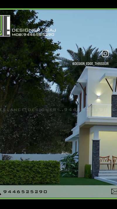 #HouseDesigns  #Designs  #exteriordesigns  #exteriorvideo #exterior_  #designedgethrissur  #followers #like #everyone