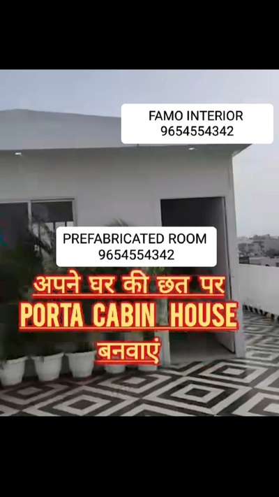 ROOF TOP PORTA CABIN