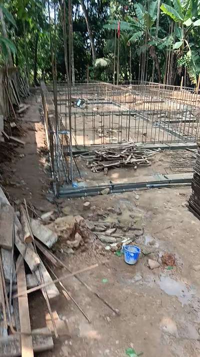 plinth beam Reinforcements work