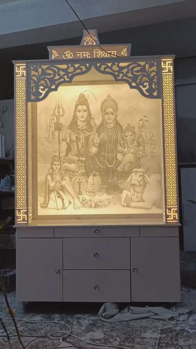 Corian temple 
#mandir  #mandirdesign  #solidsurface  #Poojaroom  #poojaunit