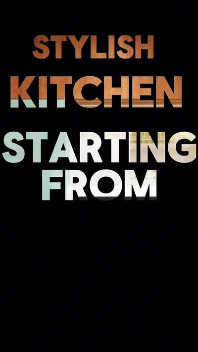 Elegant interior that fits your budget.
#sawiainteriors #Thrissur #KitchenInterior