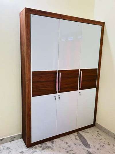 Wardrobe with make up unit