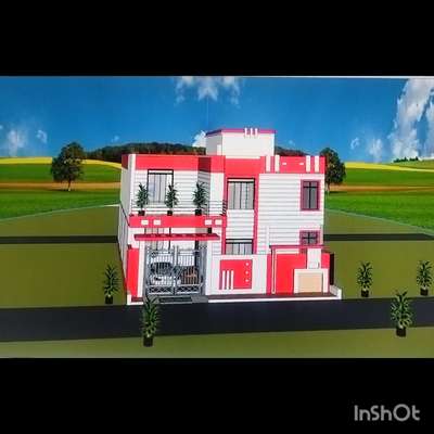 41'x50' Elevation design #trendingdesign #viralkolo #shortvideo