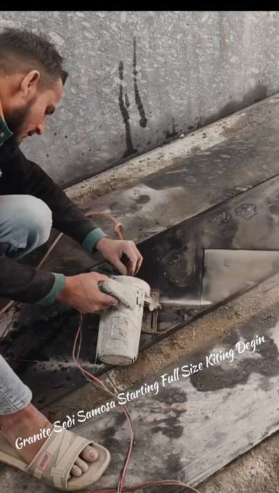Granite Sedi Samosa Starting F ull Size  #Alvi Tile Marble Designer  # designer fitting #