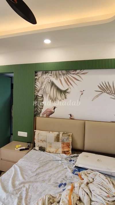 bedroom interior design | premium paint finish | home painting services |  #koloapp  #mmdshadab