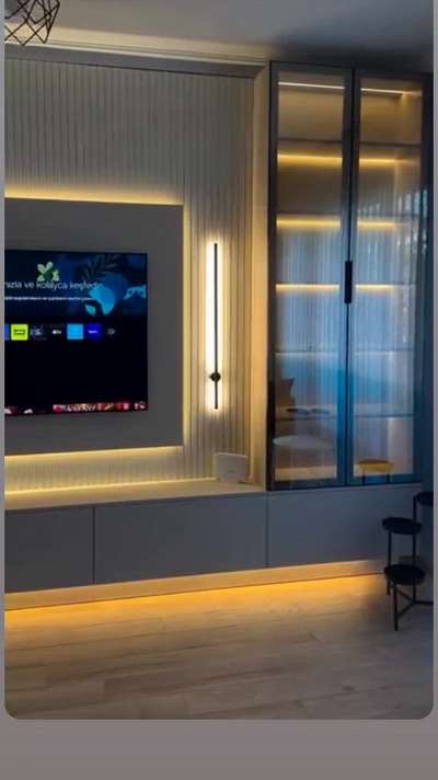 work done by us #LivingRoomTVCabinet #modularTvunits #tvcabinet #tvunitinterior #delhincr #gurgaon #gurgaonprojects 
contact us if you have any type of interior work.