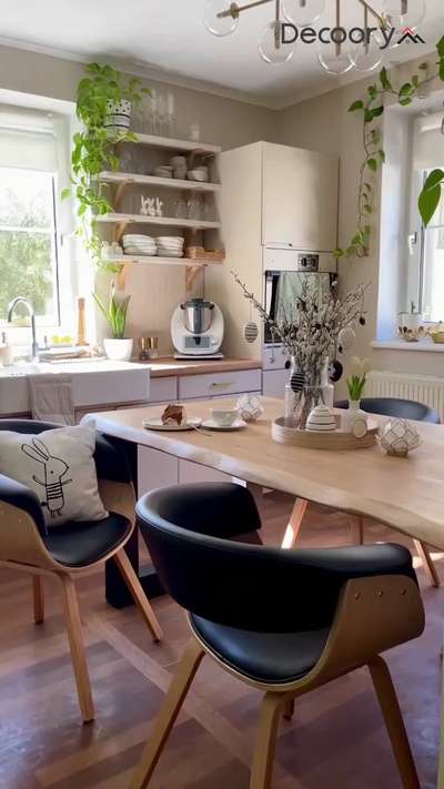 Elegant kitchen meets stylish dining 🍽️✨ A perfect blend of functionality and aesthetics!
.
.
#kitchendesign #diningarea #interiorinspiration #modernkitchen #homedecor #interiordesign #kitcheninspo #diningroomdecor #luxuryinteriors #homestyle #decoory #decooryinteriors