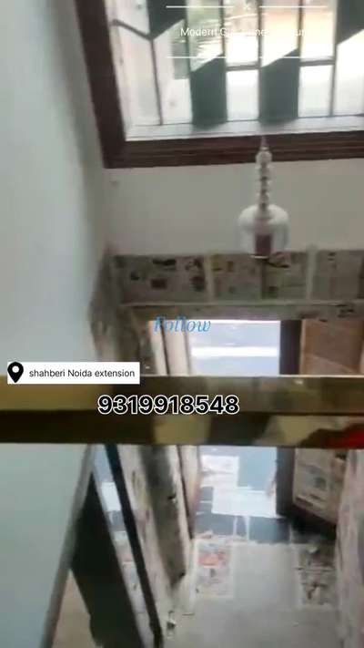 aluminium glass railing # interior