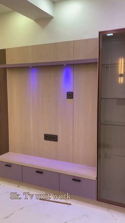 mamta Jangra interior work gurgaon sector 57 tv unit work