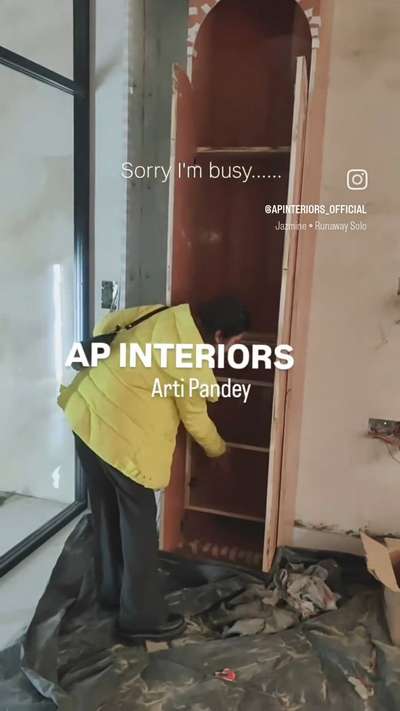 design se execution tak ka safar ✨
On-site work in progress 
Quality you can see, trust you can feel.
— AP INTERIORS

#APInteriors #sitevisit #exeecutionWork #interiordesigner #apinteriors workInprogress onsitereel iinteriorexecution