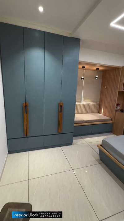📞 Number in Bio
 Contact For interior work
#MasterBedroom #BedroomDesigns #wadrobedesign #modularTvunits #HomeDecor #homesweethome #InteriorDesigner #LUXURY_INTERIOR