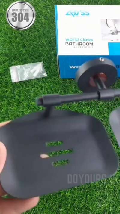 Upgrade your bathroom with this sleek black matte powder-coated double soap dish — designed for both style and functionality.
Perfect for modern bathrooms, it offers durability, rust resistance, and a premium finish that elevates your space instantly.
A smart solution to keep your essentials organized with a touch of elegance.

#BathroomAccessories #ModernBathroom #BlackMatte #HomeUpgrade #BlueNorth