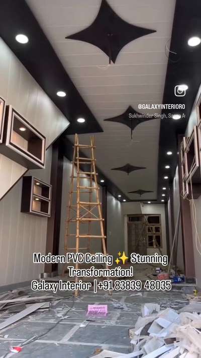 Ceiling that speaks class!
Stylish PVC ceiling work done for a modern space — elegant, durable & budget-friendly.
DM now for custom design ideas!
#DesigningDreamsDeliveringElegance

📍 Delhi NCR • Site visit available
 #InteriorDesigner #FalseCeiling #PVCFalseCeiling #CelingLights #LShapeKitchen #bangalore #chennaiarchitecture #vastuexpert #vastu_office #officeinteriors #Shop_interiors #viralkolo #kolopost