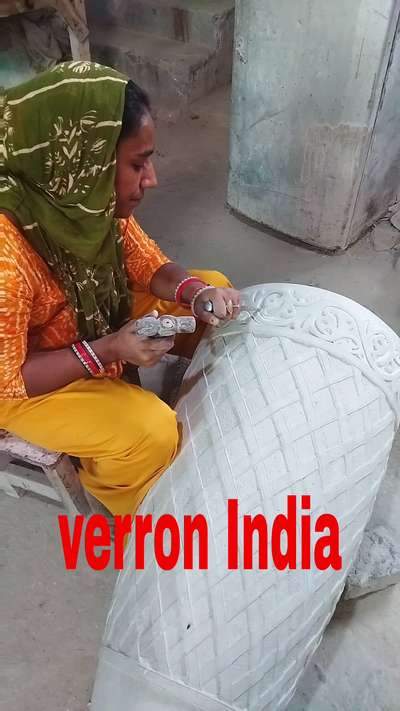 #suryaverron #interior #buildingmaterials #bathroomdecor #verron #handmadebasin #italianmarble #grcbasin #tabletopbasin #india #womenpower #workshop #womenempowerment #artificialstonebasin #artbasin #ArtisanalExcellence