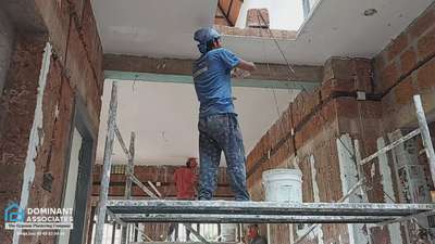 gypsum plastering