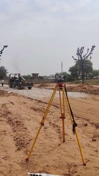 land leveling at Sirsi road new colony road leveling