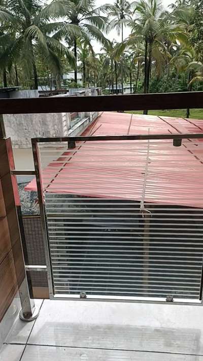 #GlassBalconyRailing  #WoodenBalcony  #StainlessSteelBalconyRailing