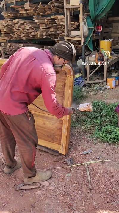 teak wood box cot polishing
 #teakwood #boxcot #MasterBedroom