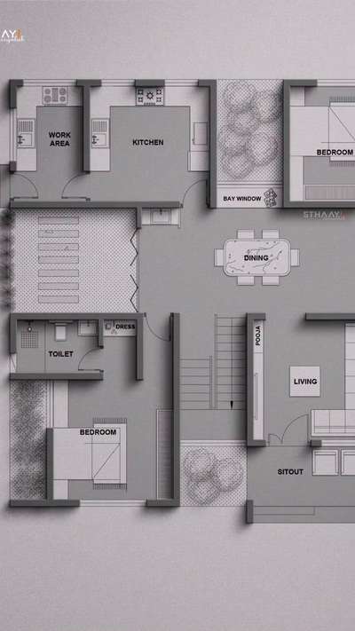 Where Luxury Meets Functionality A Home Designed for Timeless Living!

Step inside this perfectly planned residence where open spaces, natural light, and modern elegance redefine living. From a spacious dining zone at the heart of the home to private bedrooms, walk in wardrobe, and a thoughtfully designed kitchen with work area  every detail is crafted for comfort and class.

✨ Designed by Kerala’s Most Followed Architectural Firm Sthaayi Design Lab
Follow us for more dream home inspirations!

#LuxuryLiving #SthaayiDesignLab #ModernHomeDesign #KeralaArchitecture #DreamHome #1648
