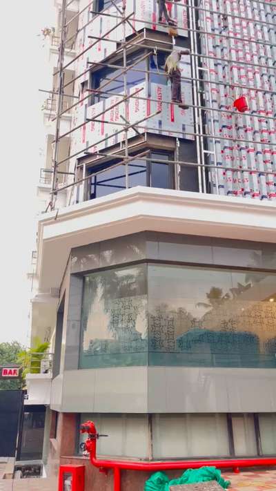 Renovation work Dass continental thrissur #acp_cladding #ACPCladding #acpcladdingwork #ACP #alstrong_aluminium_composite_panels #alstrongindia