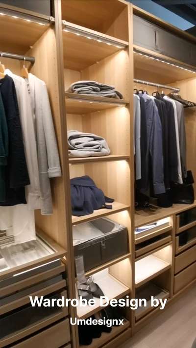 Wardrobe design by Umdesignx
 call for consultancy
  #WardrobeDesigns #WardrobeIdeas #luxuryinteriors