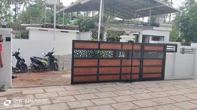 വളരെ ഫ്രീ ആയി സുരക്ഷിതമായി ഒഴുകിപോകുന്ന ഗേറ്റ്... #sldinggate