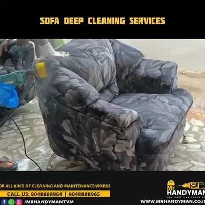 Sofa Deep Cleaning services from Mr Handyman Trivandrum. #sofacleaningservices #sofadeepcleaning #sofacleaning