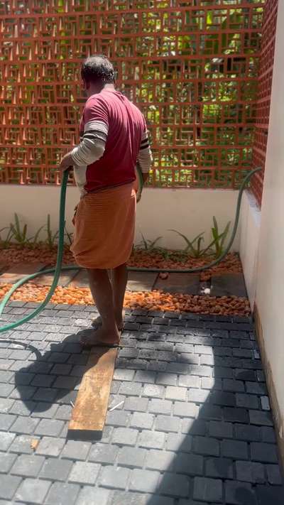 Courtyard work @irullam wayanad