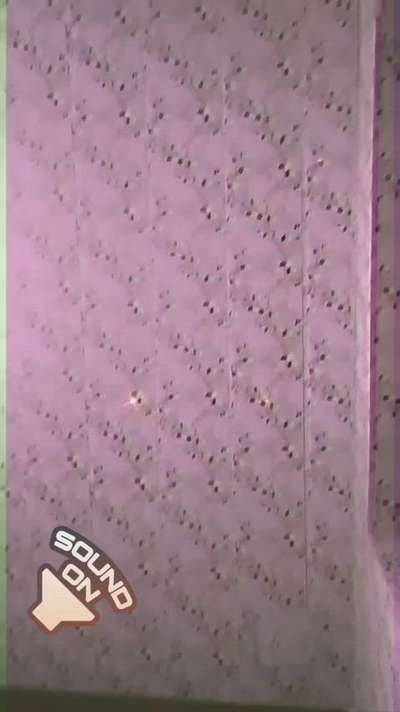 pvc panel work & ceiling wallpaper work by Chetan interior