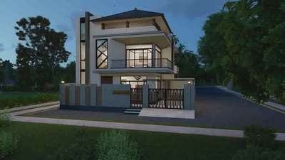 45x50 Modern house design
 #modernhousedesigns  #HouseDesigns  #ElevationDesign  #3dhouse