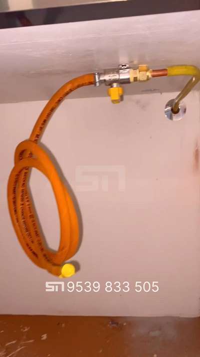 Gas pipeline installation