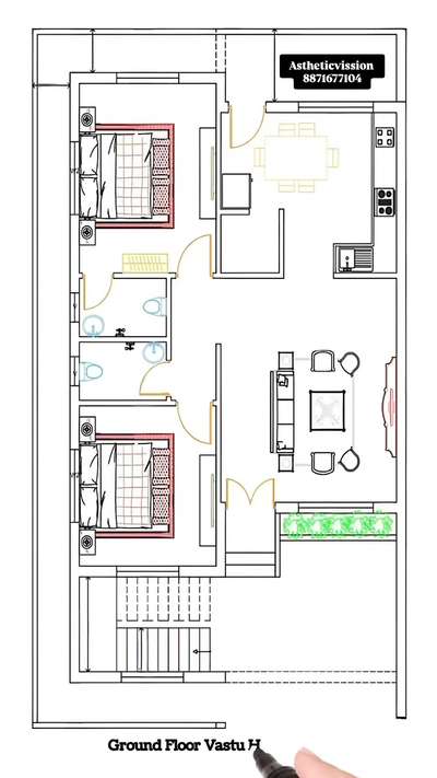 Best Ground Floor Plan | 2 BHK Vastu House Plan | 30X48 Size Plan With Parking 🏠 #architecturalplan #architecturalplan #floorplan #vastu #farmhouse #siteplan #architecturalplan #floorplan #vastufloorplan #reelinstagram #reelsinstagram #reelkarofeelkaro #reelinstagram #architectplan #architecturalhouseplans #Architecture #architecturalplan #architecturedesign #architecture #explorepage #floorplans #instagood #interiordesignideas #Interior #interiordesign #interiordesign #designroom #designhouse #construction #insta #instagood #instadaily #instamood #interiordesignideas