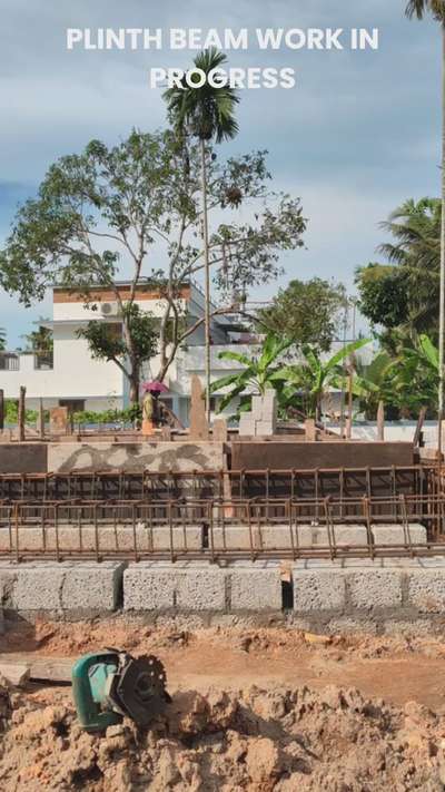 #plinth beam work# 3bhk#kerala traditional#