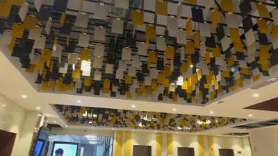 GI pattern false ceiling  #FalseCeiling  #False  #FalseCeiling_llighting_flooring  #falseceilingexperts  #FalseCeilinideas  #falseceilingworks  #falseceilingdesigns